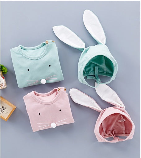 Newborn baby boy and girl baby onesies