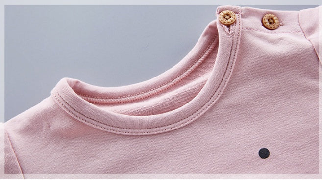 Newborn baby boy and girl baby onesies