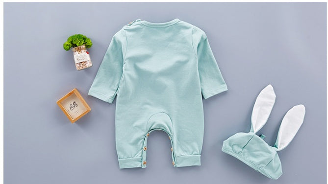 Newborn baby boy and girl baby onesies